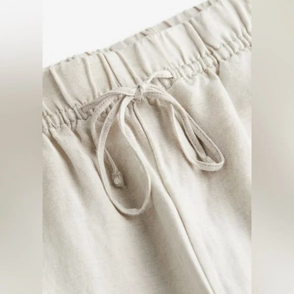 Linen blend pants - Picture 2 of 5